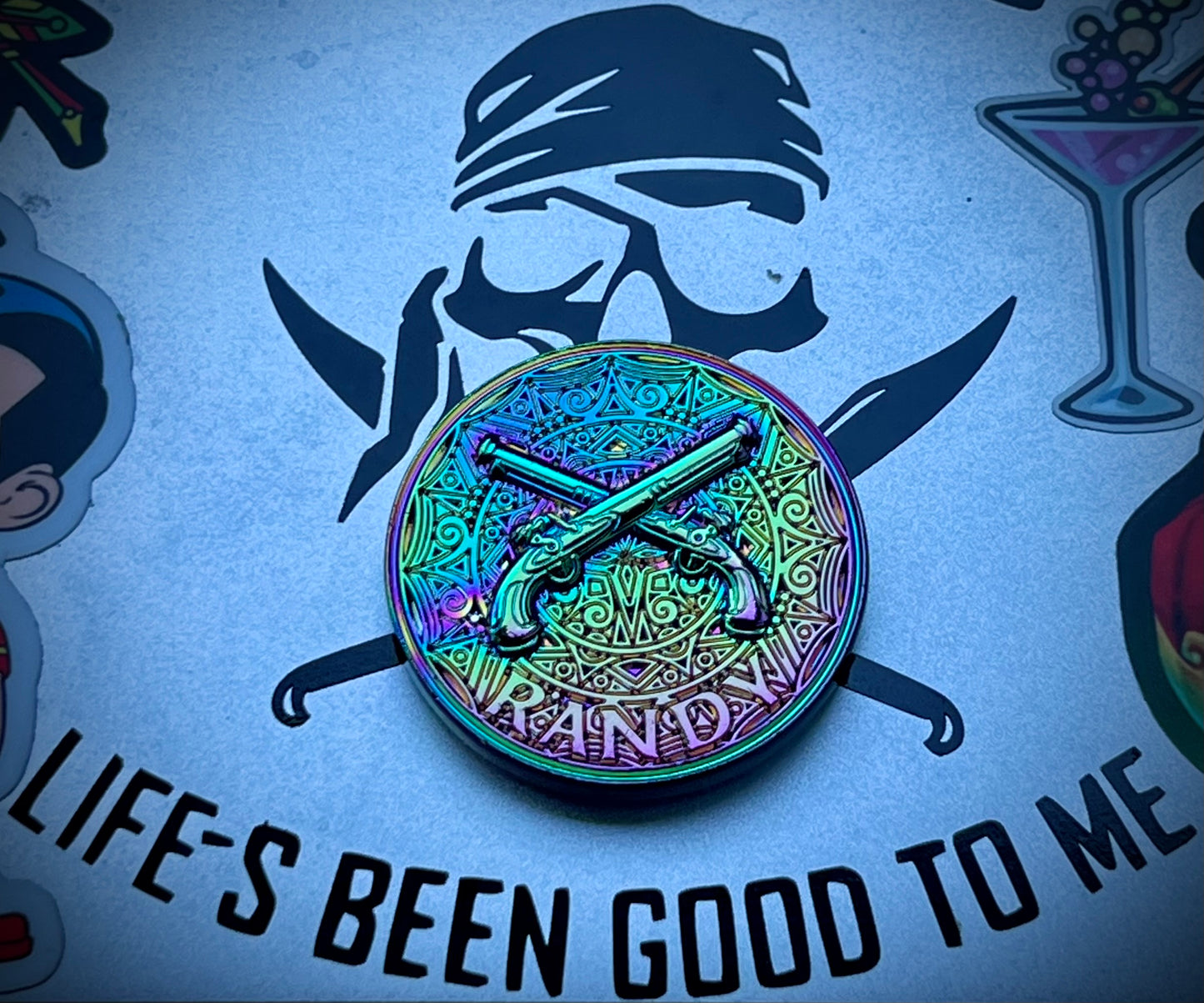 Anodized Randy/Tandy Coin