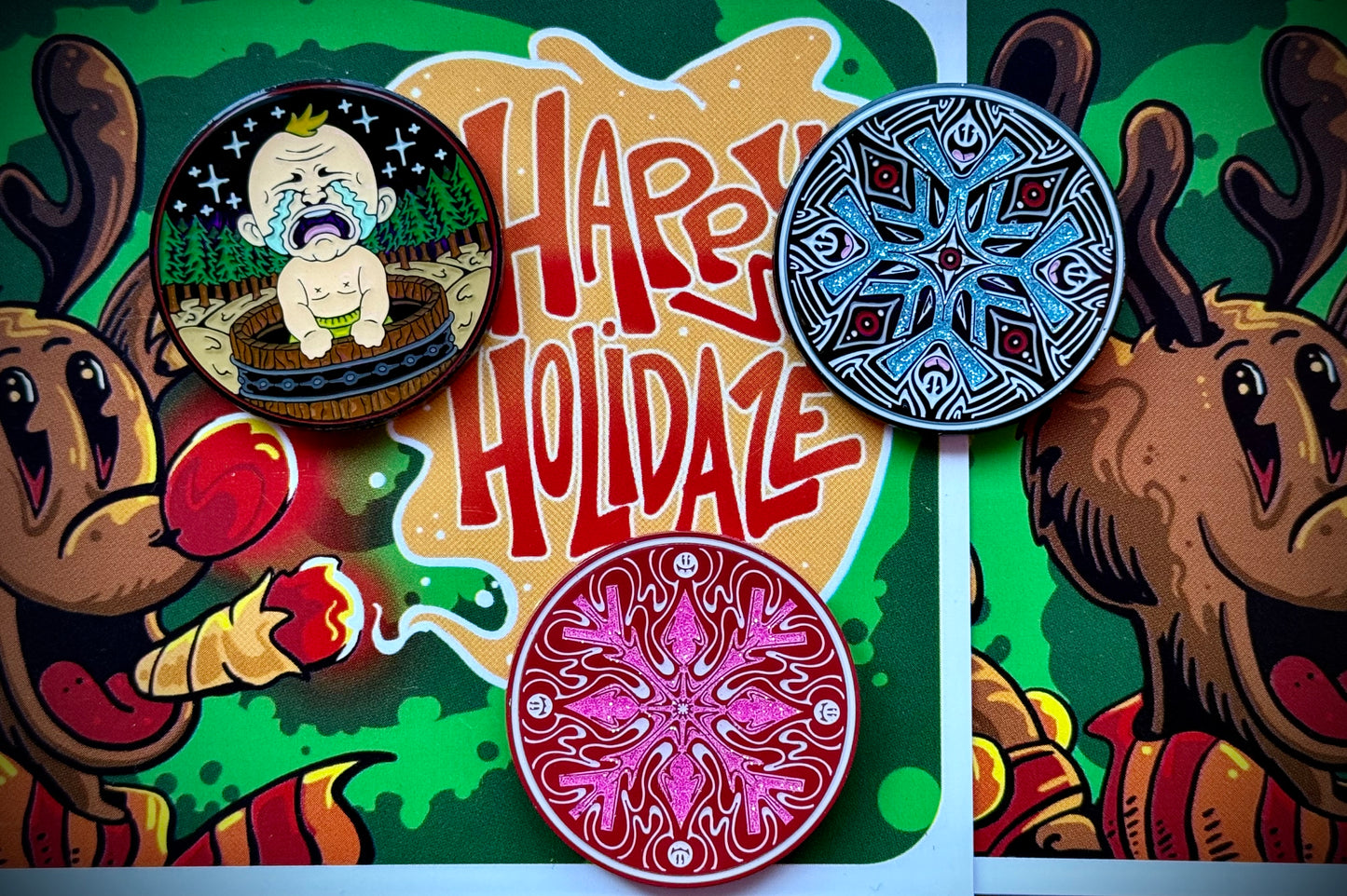 ZAZZ Holidaze set-Painted