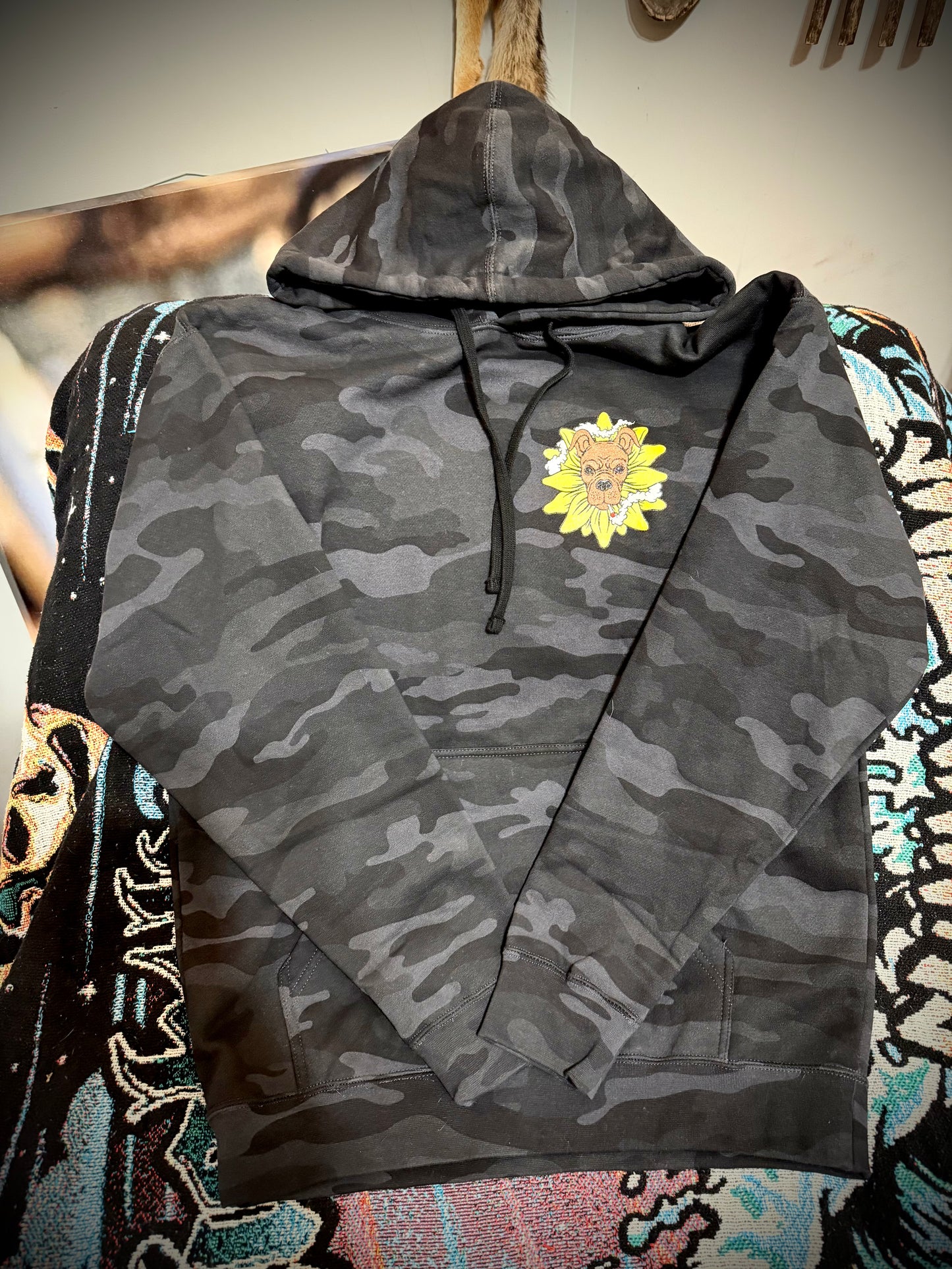 Mutant Hoodie-Black Camo