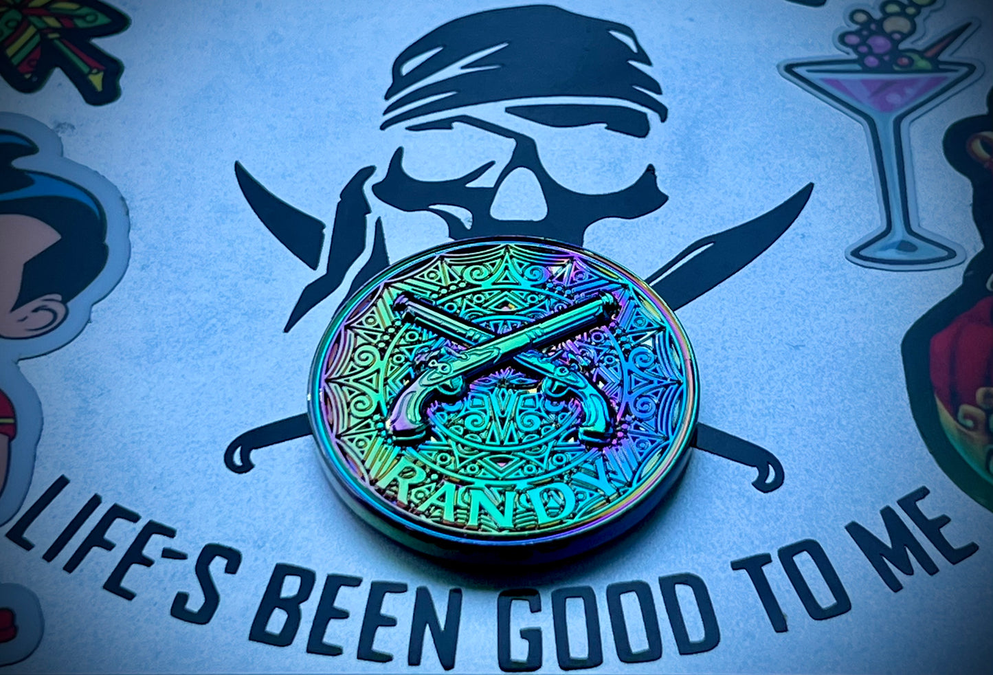 Anodized Randy/Tandy Coin