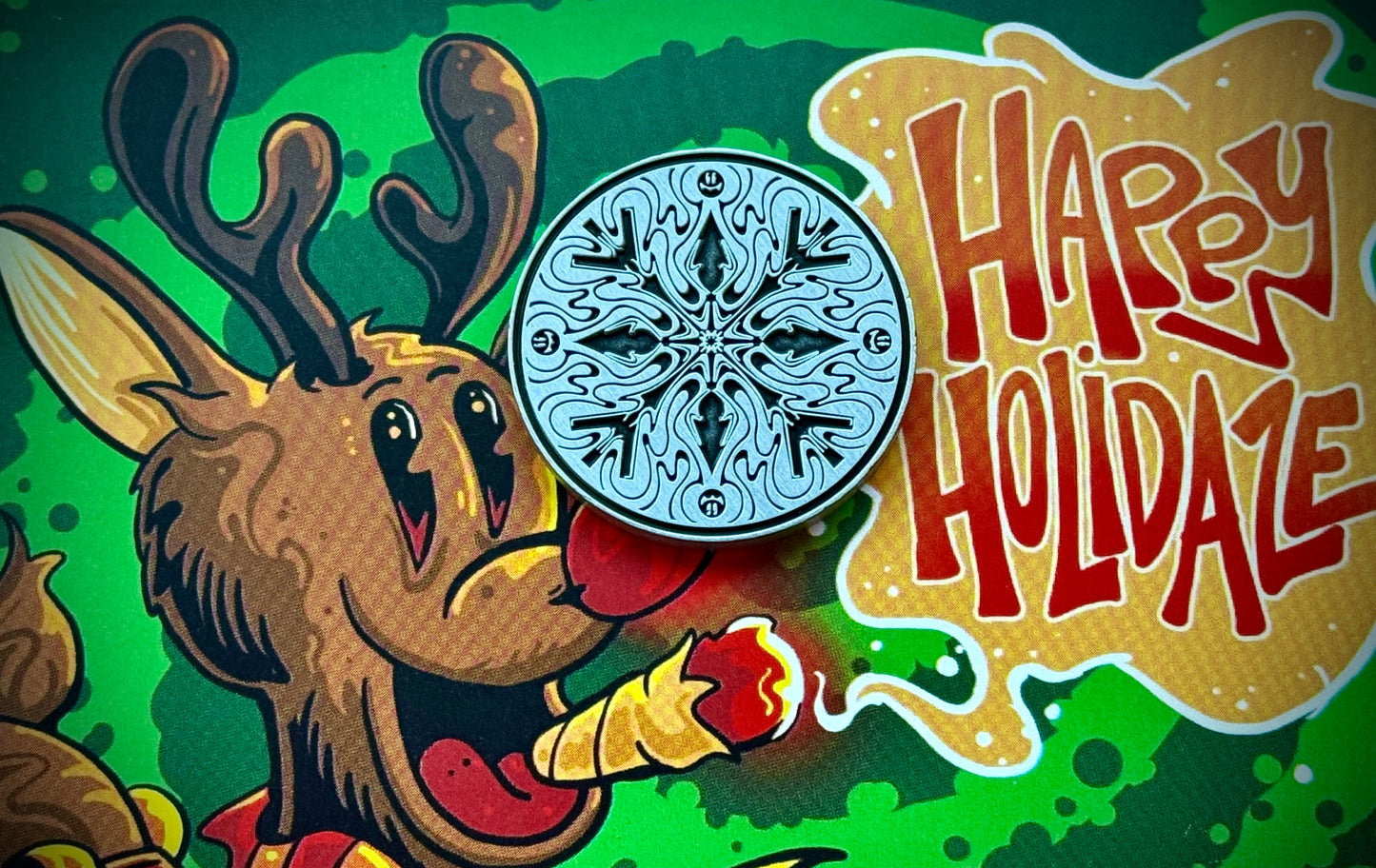 ZAZZ Holidaze- Candy Cane Curse-Silver