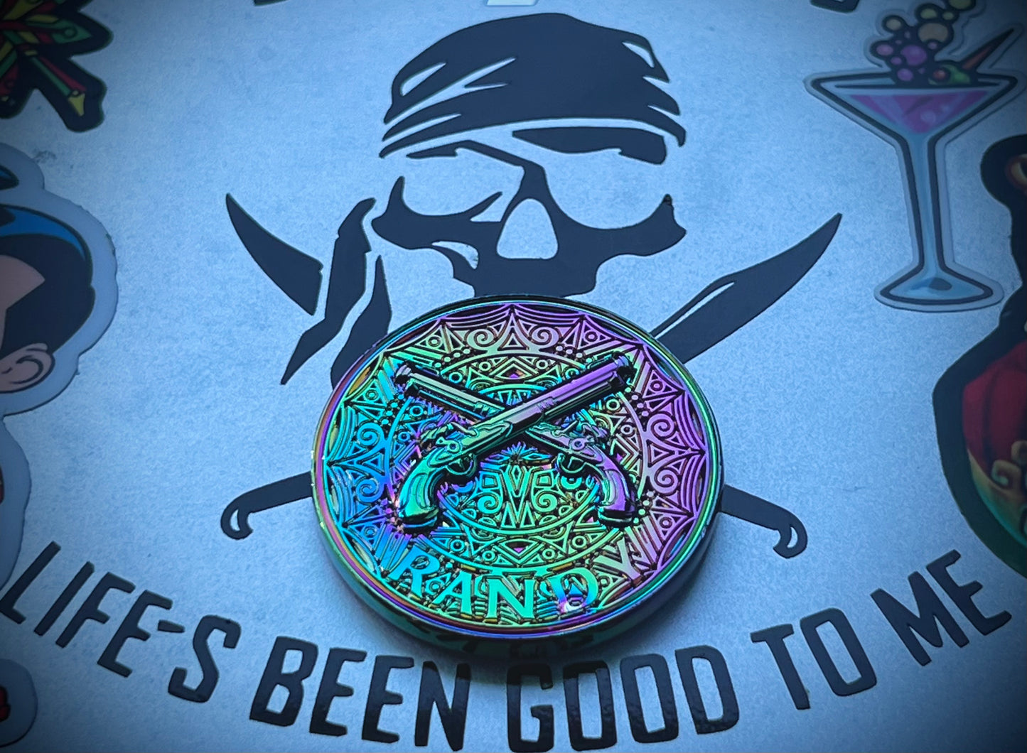 Anodized Randy/Tandy Coin