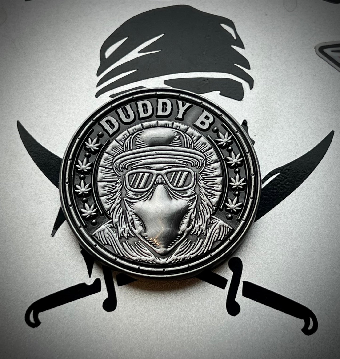 Duddy B/ Dirty J Antiqued Silver