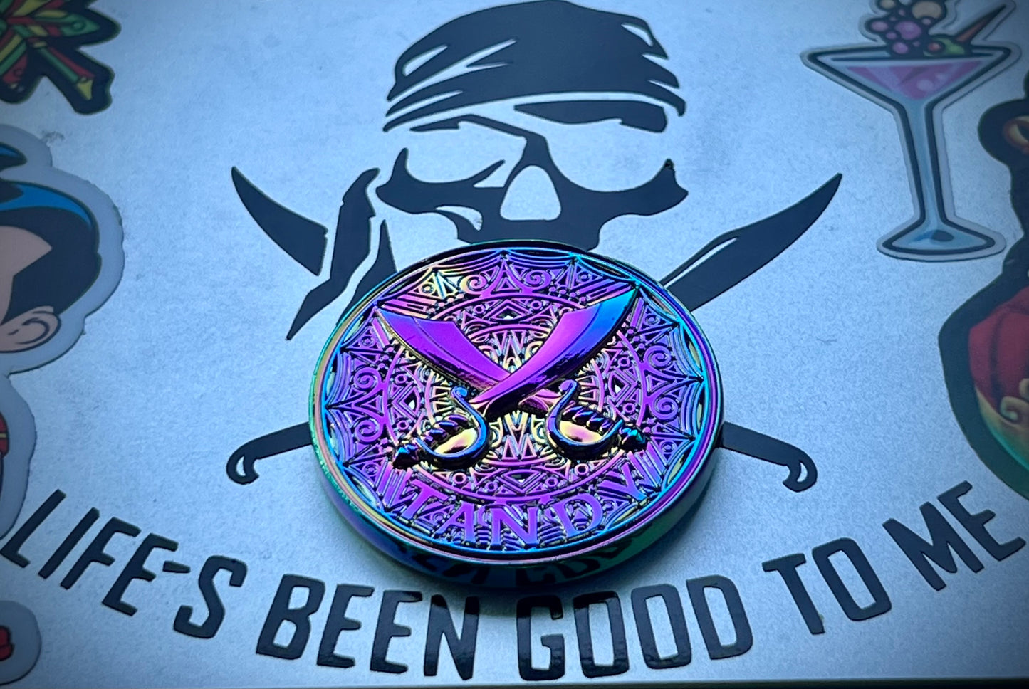 Anodized Randy/Tandy Coin
