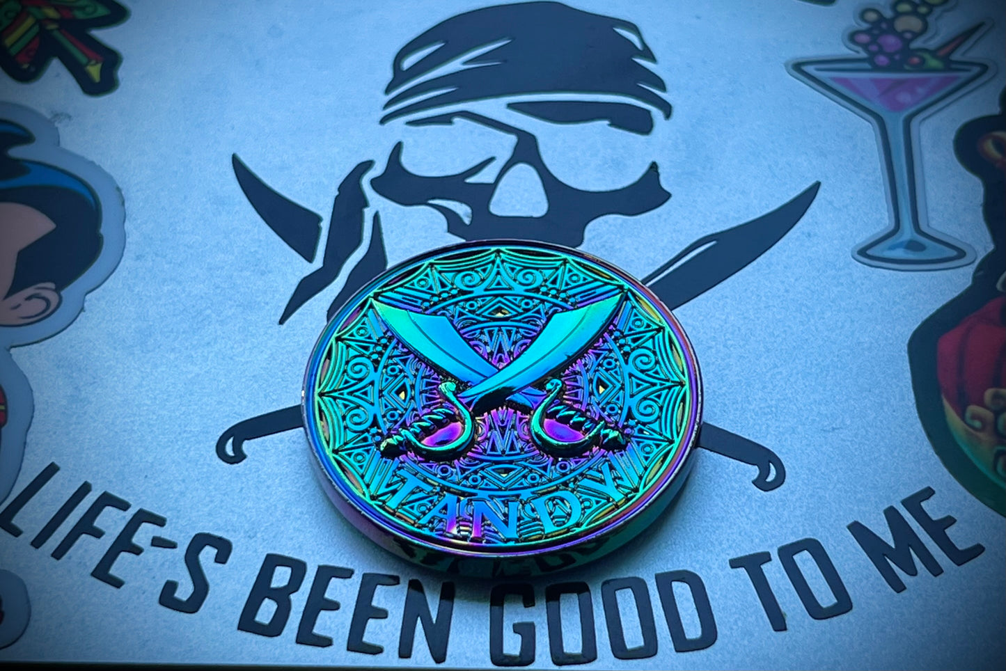 Anodized Randy/Tandy Coin