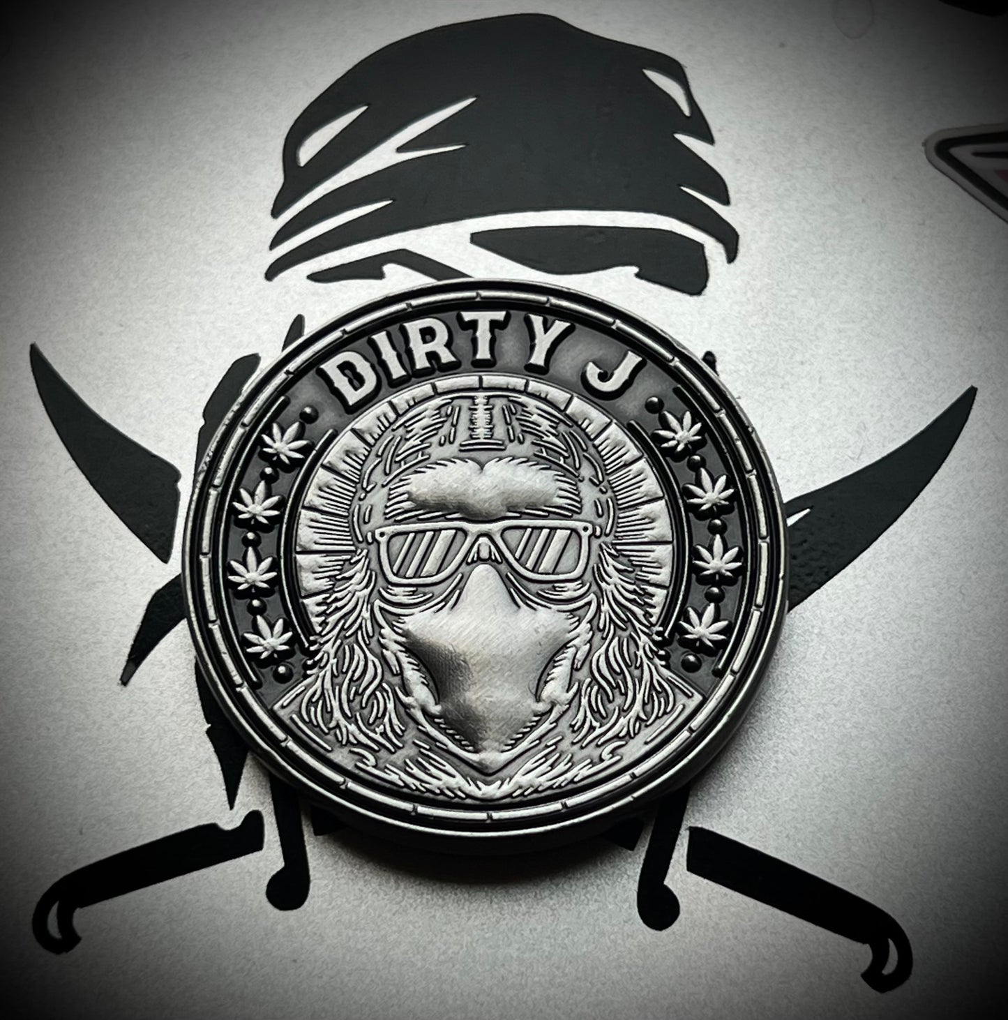 Duddy B/ Dirty J Antiqued Silver
