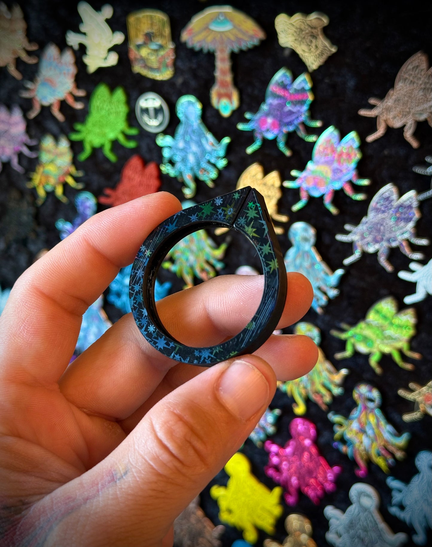Stary night coin holder