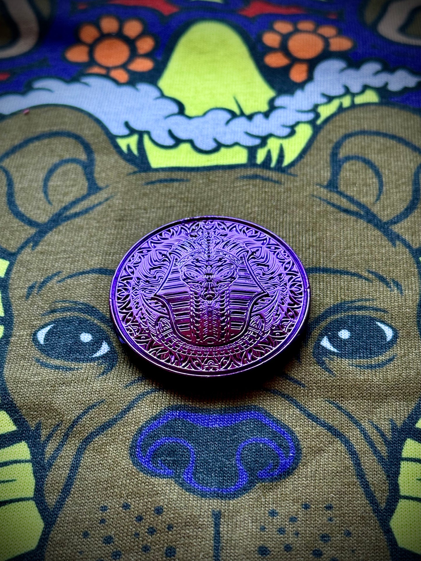Amethyst Alien Doubloon