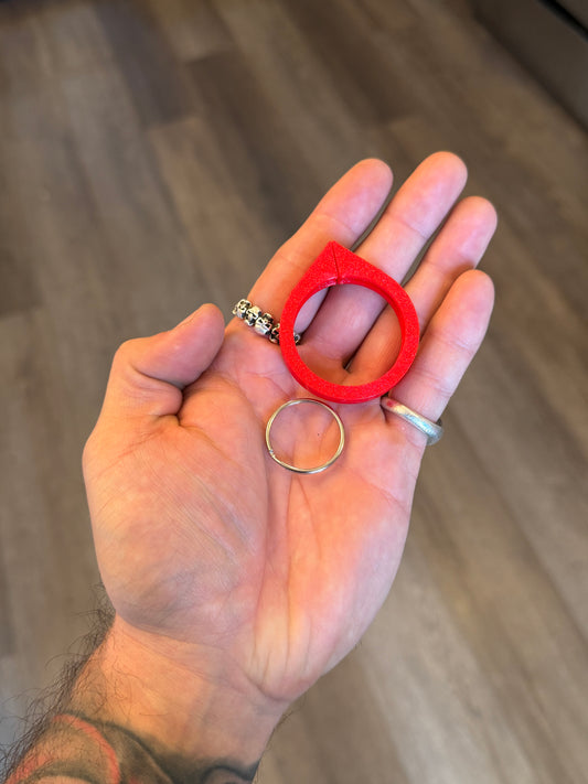 Red Coin holder