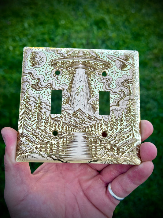 ATL-iens double switch plate.