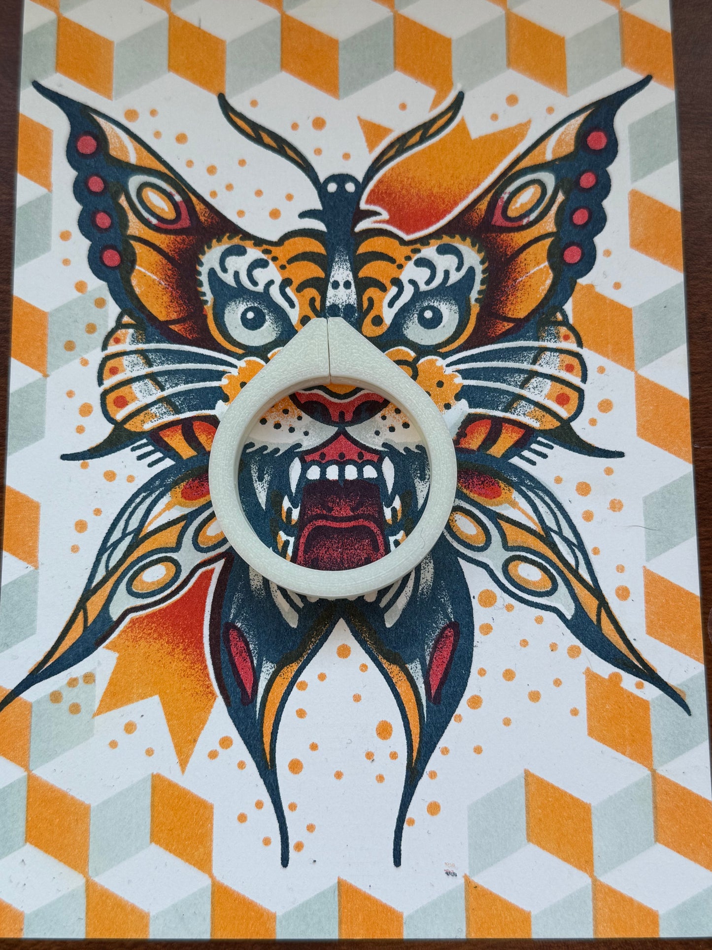 Coin holder- 37mm Painted, Dirk/TJ style coins.