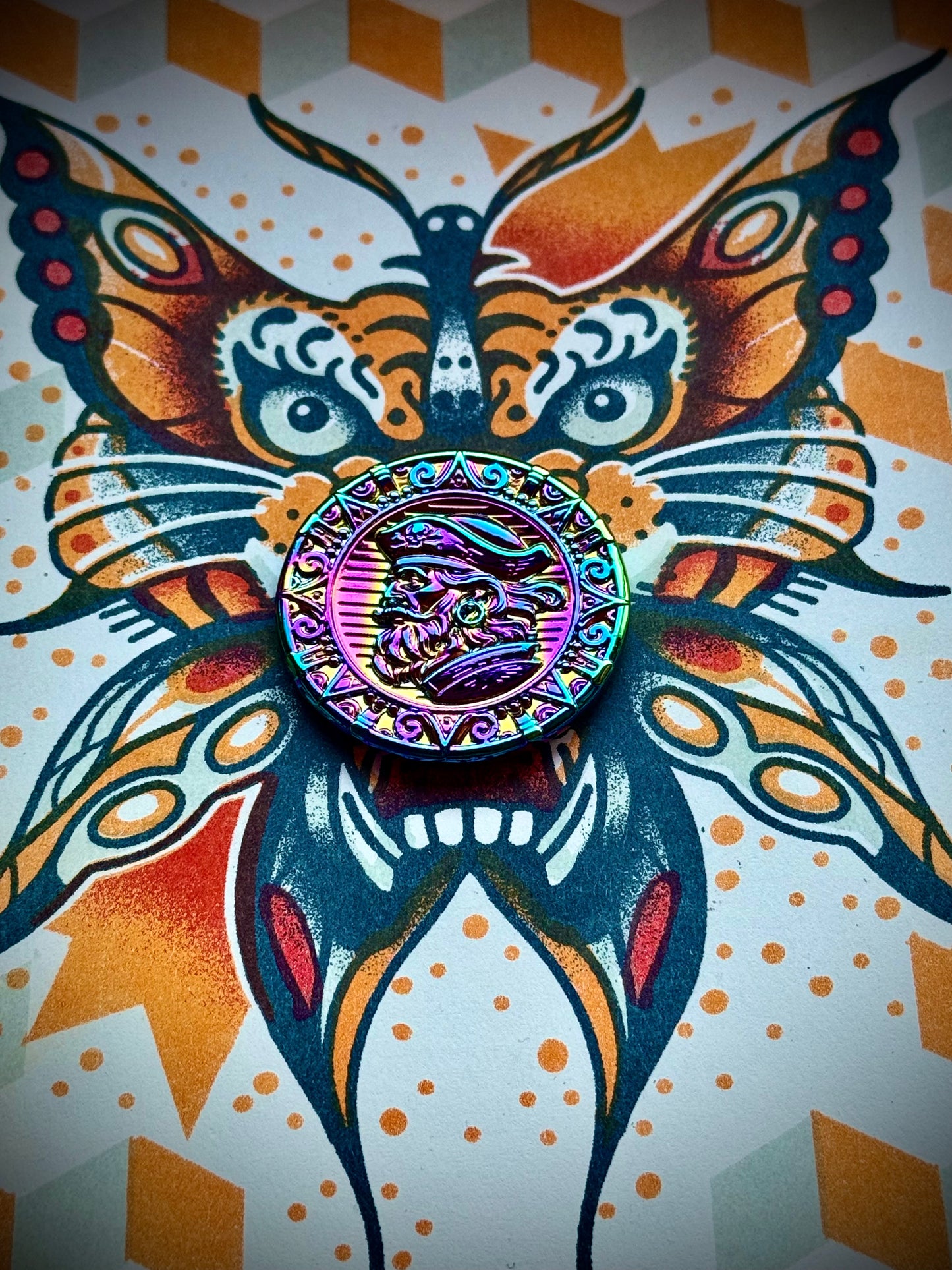 Dead Men Tell This Tale- Anodized Rainbow