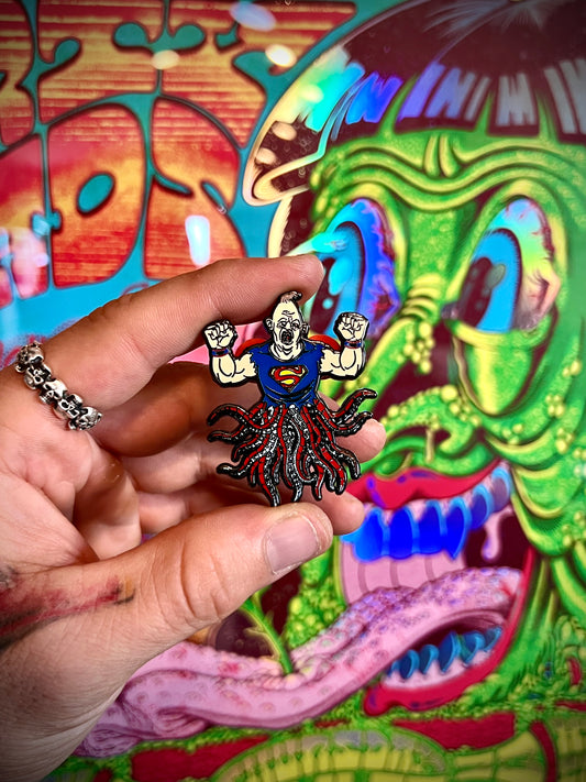 America’s Hero Super Slothopus Pin