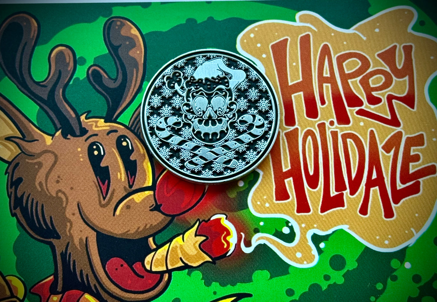 ZAZZ Holidaze- Candy Cane Curse-Silver