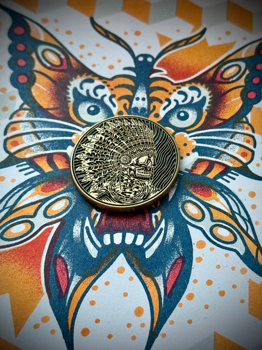 Ghosts of the First Fire- Antiqued gold