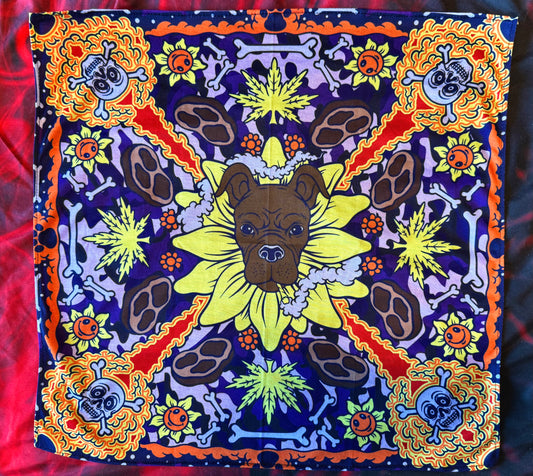 Purple Camo Mutant bandana