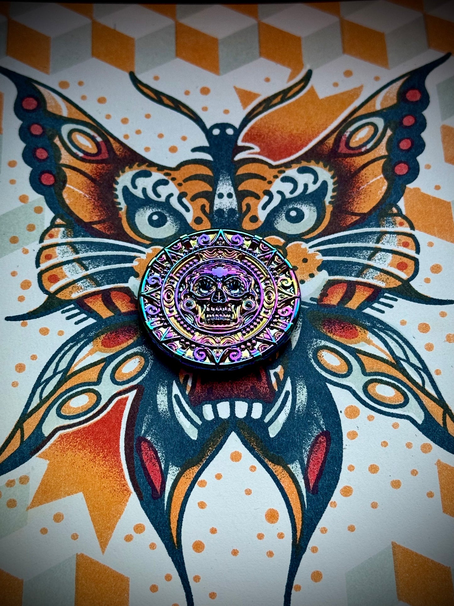 Dead Men Tell This Tale- Anodized Rainbow