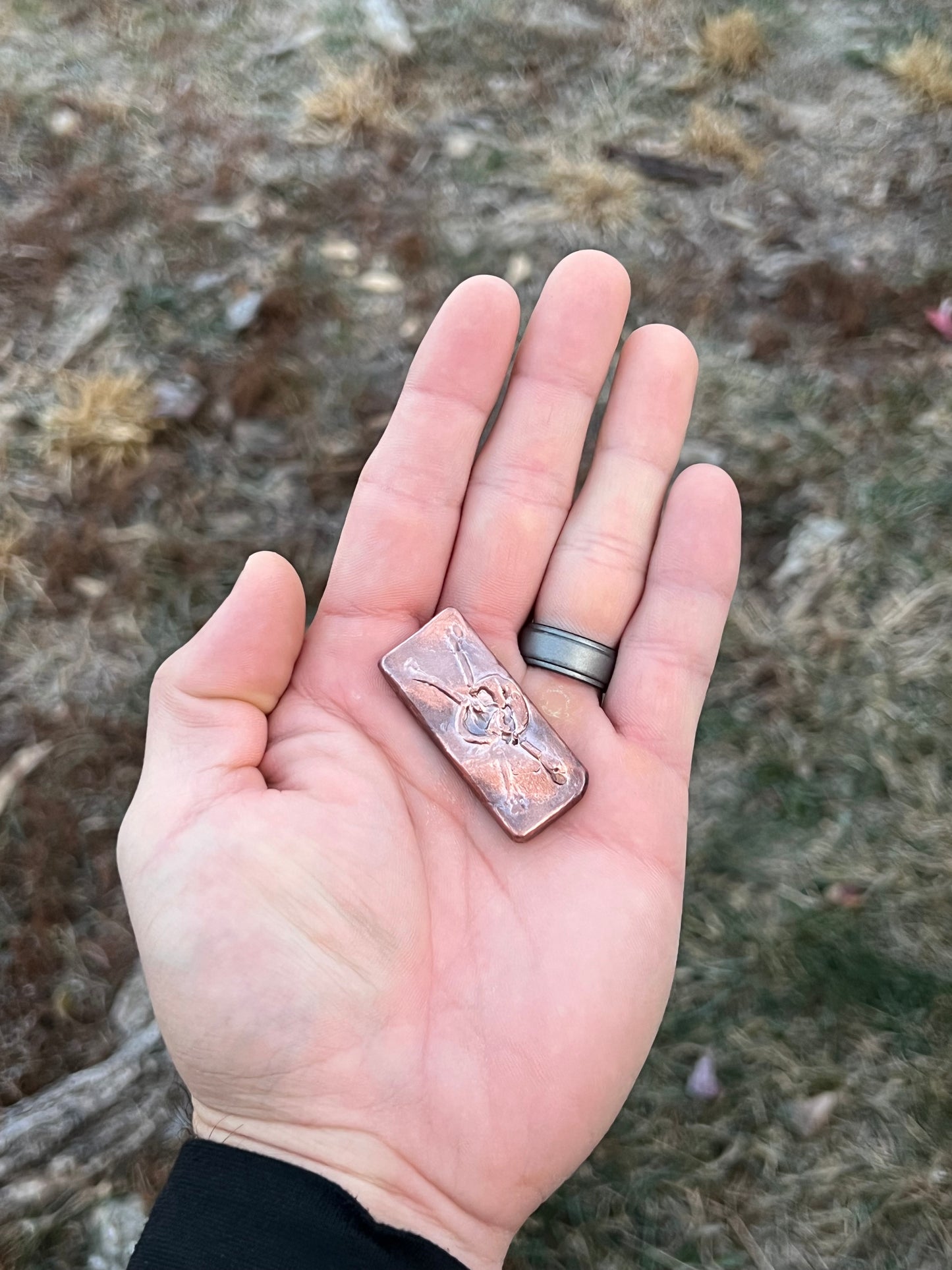 Cursed copper ingot