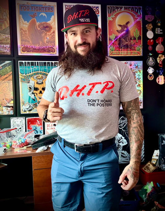 DON’T HOARD THE POSTERS- Grey