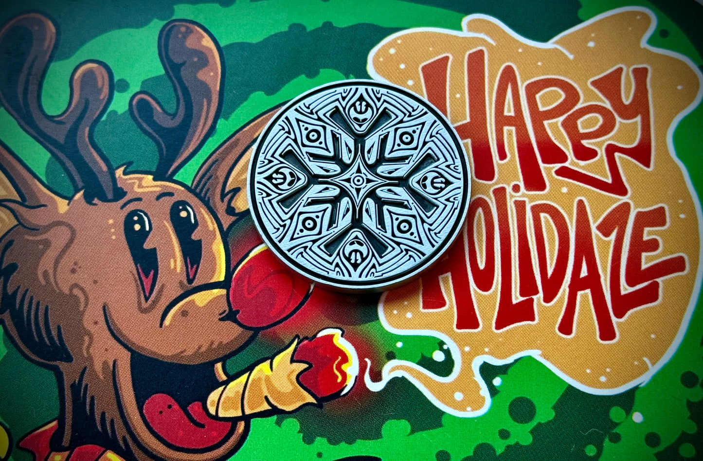 ZAZZ Holidaze- The Yule Snowman-Silver