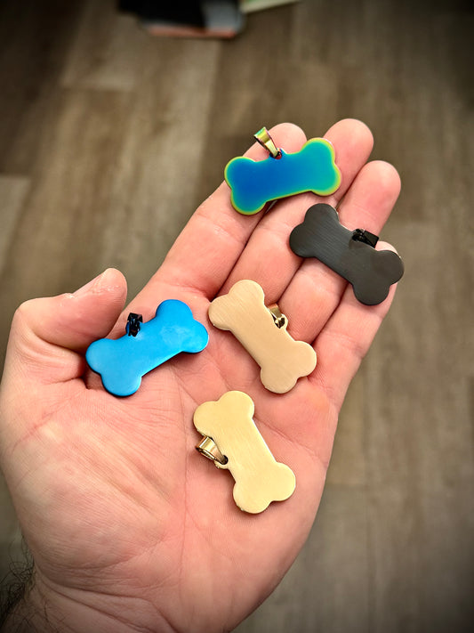 Marley’s friends dog tags