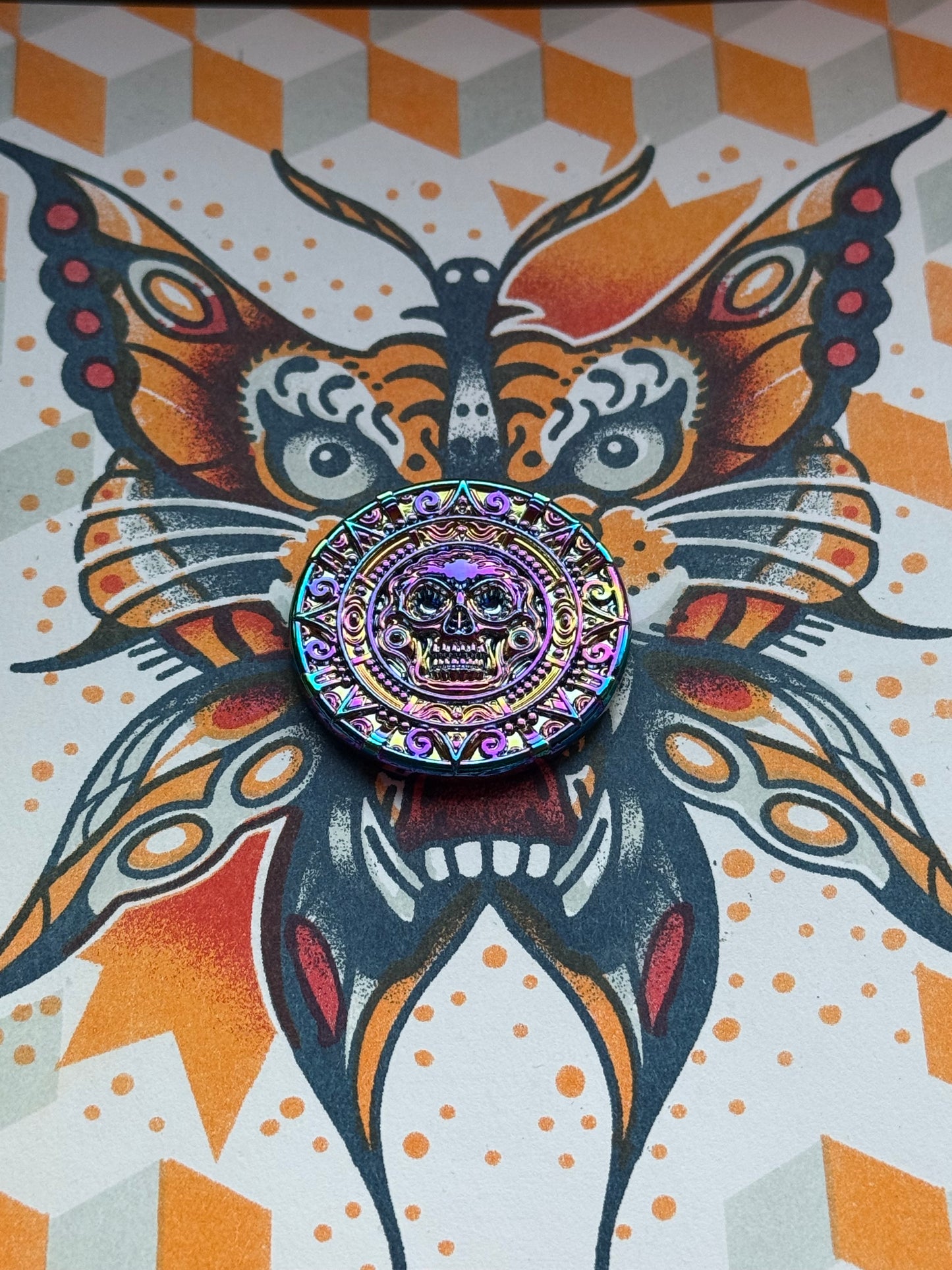 Dead Men Tell This Tale- Anodized Rainbow