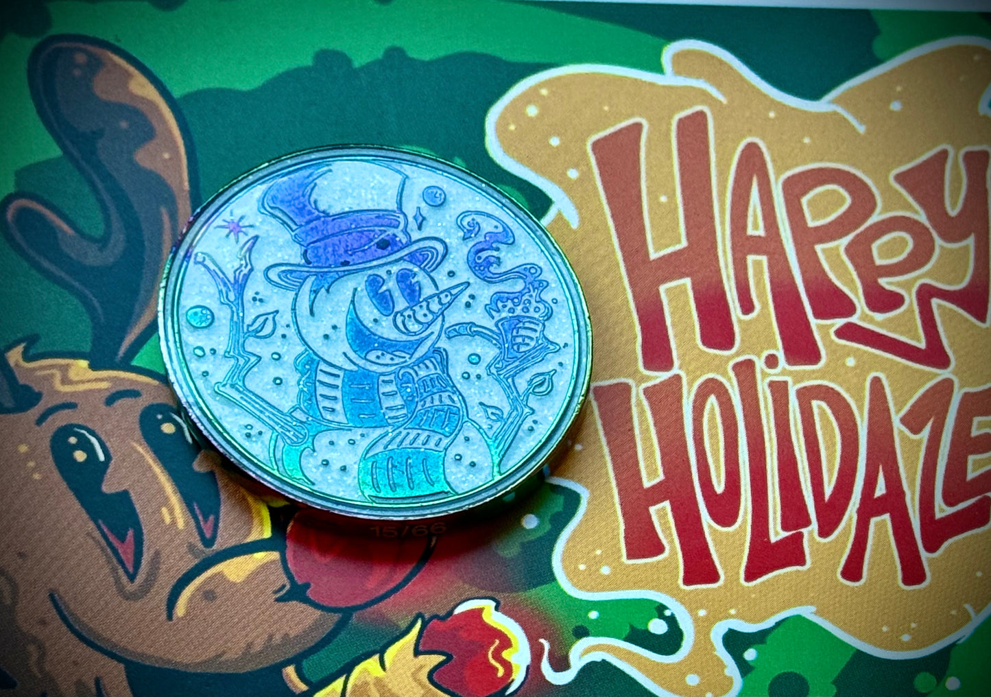 ZAZZ Holidaze- The Yule Snowman-Frost Bite