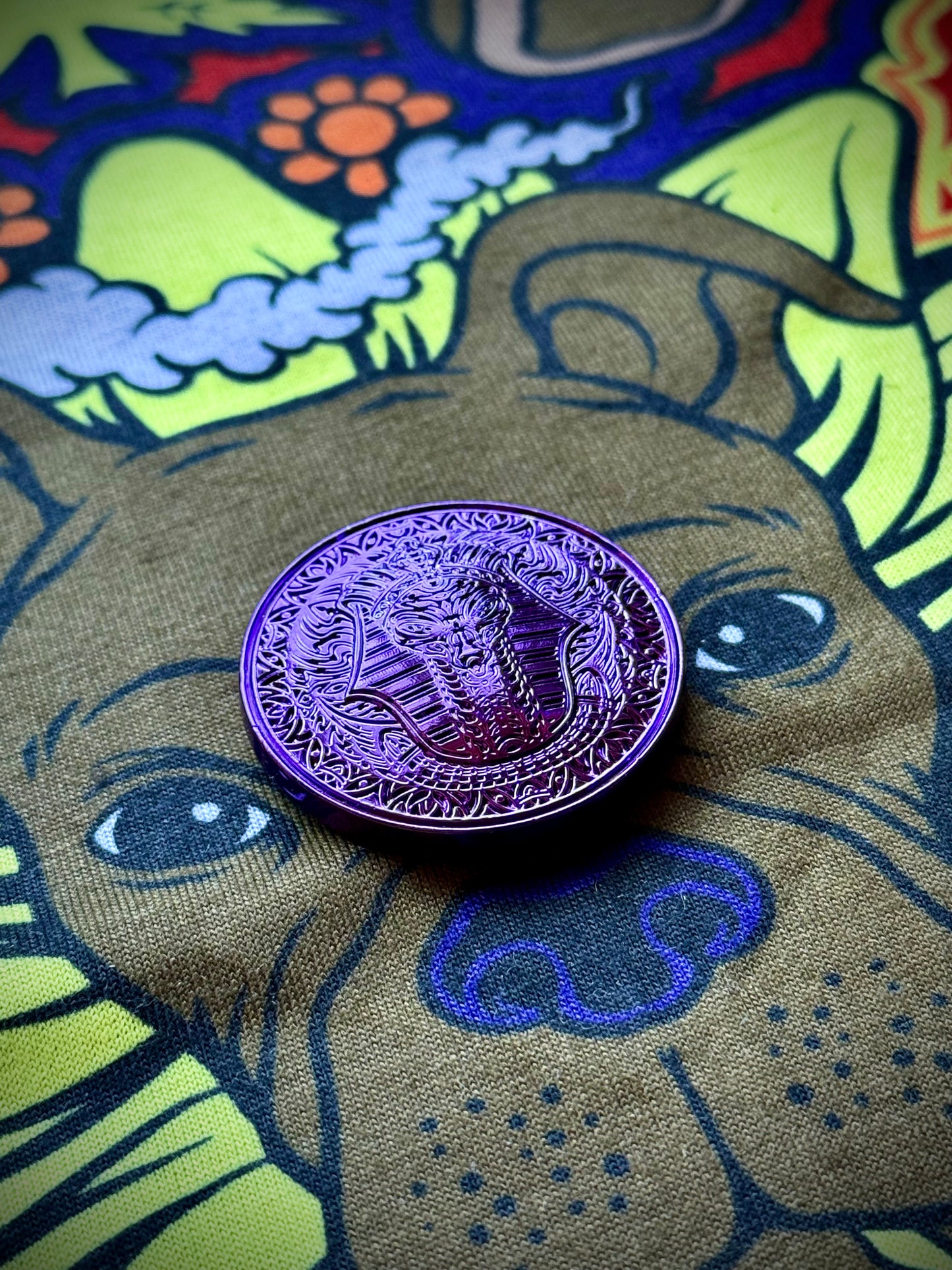 Amethyst Alien Doubloon