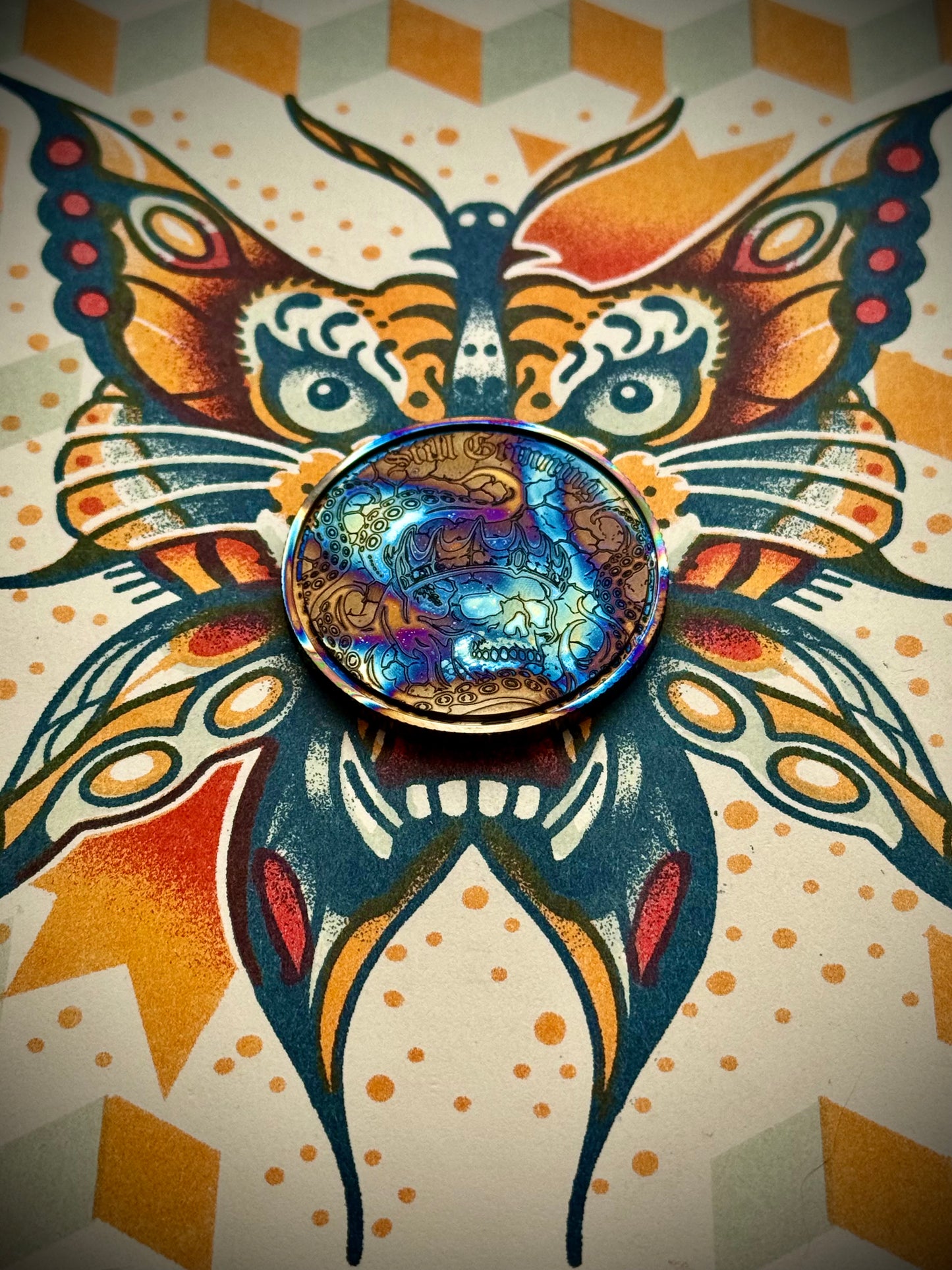 Still Grinning- Titanium