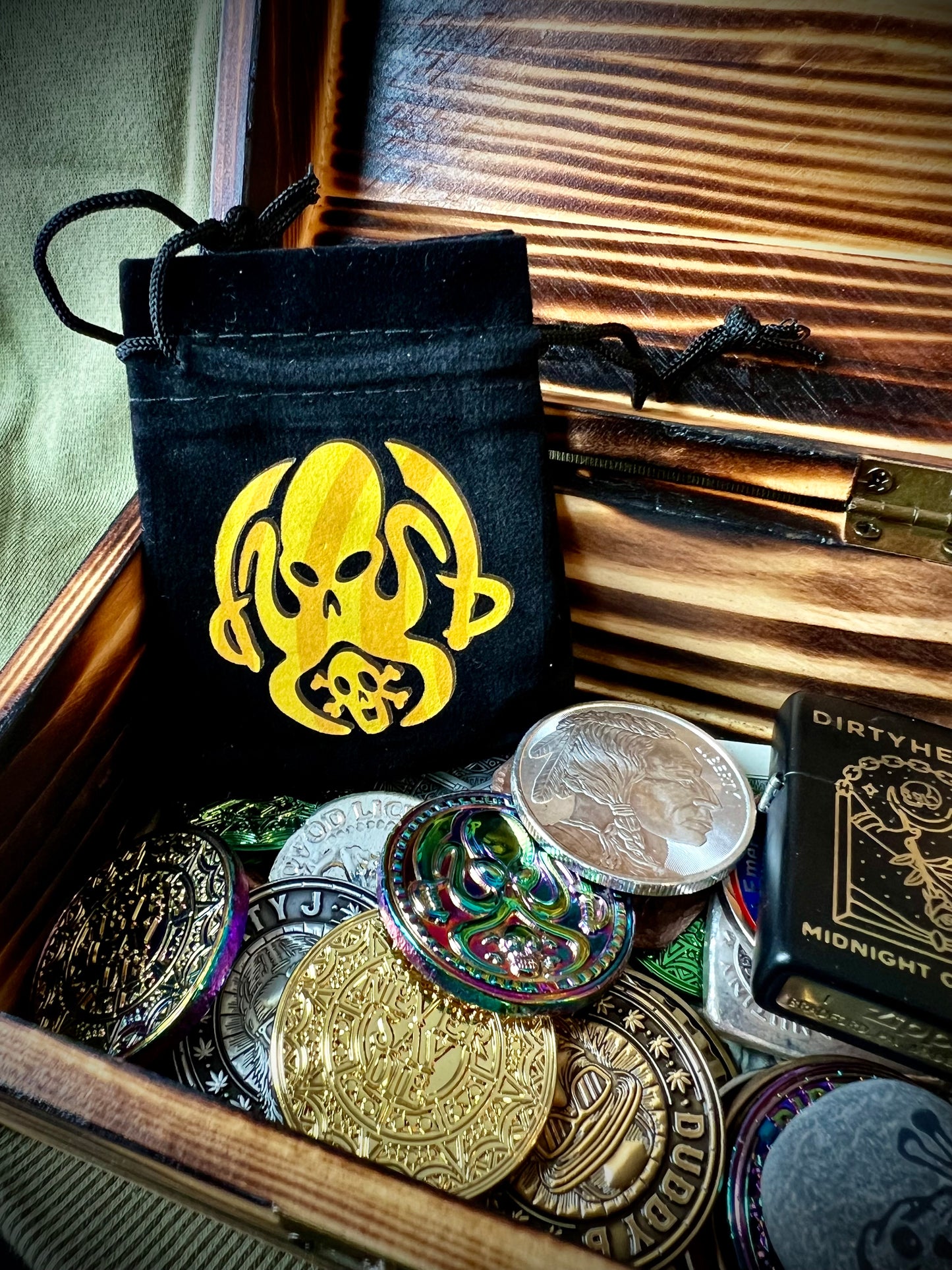 Coin satchel