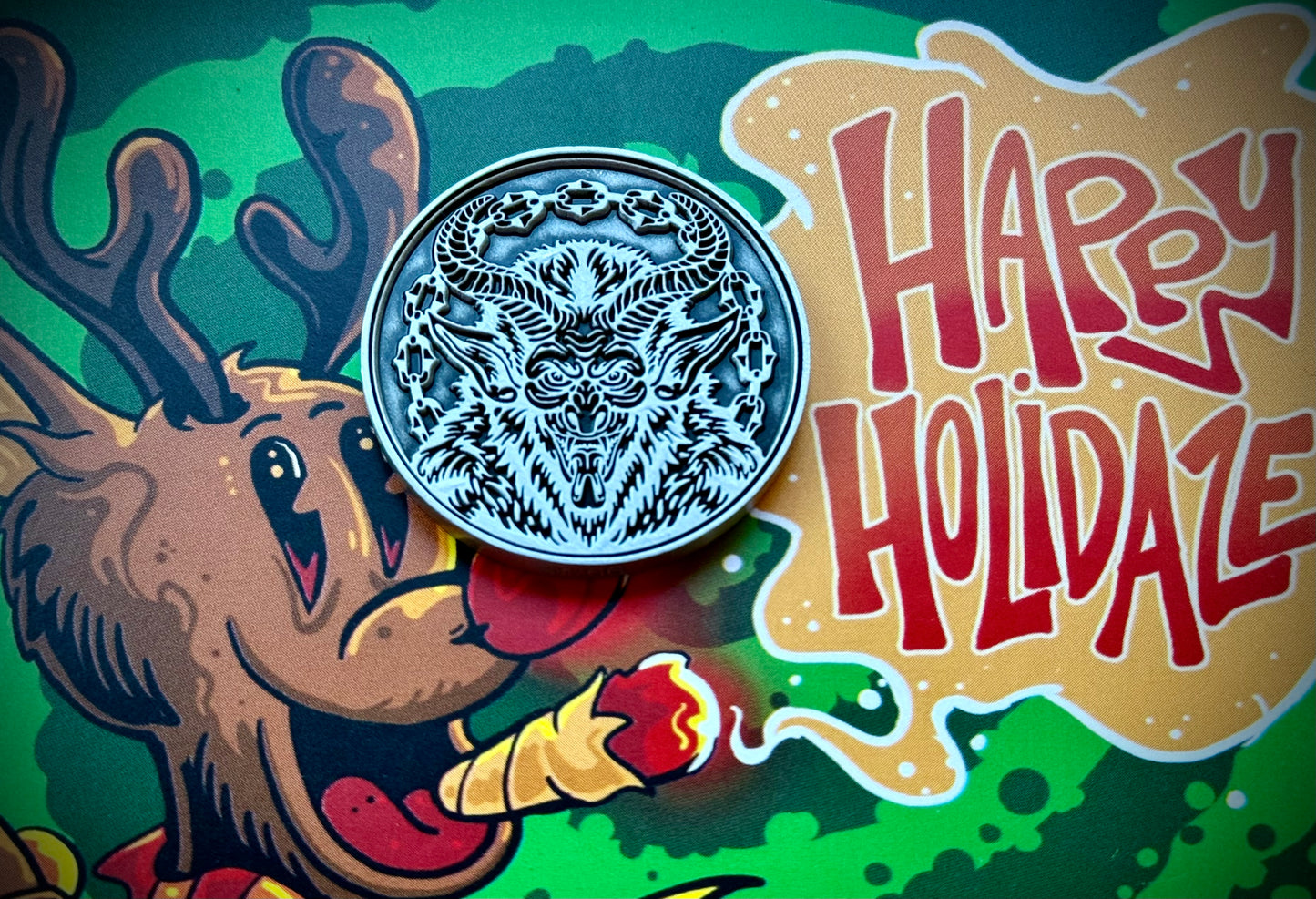 ZAZZ Holidaze-Krampusnacht- Silver