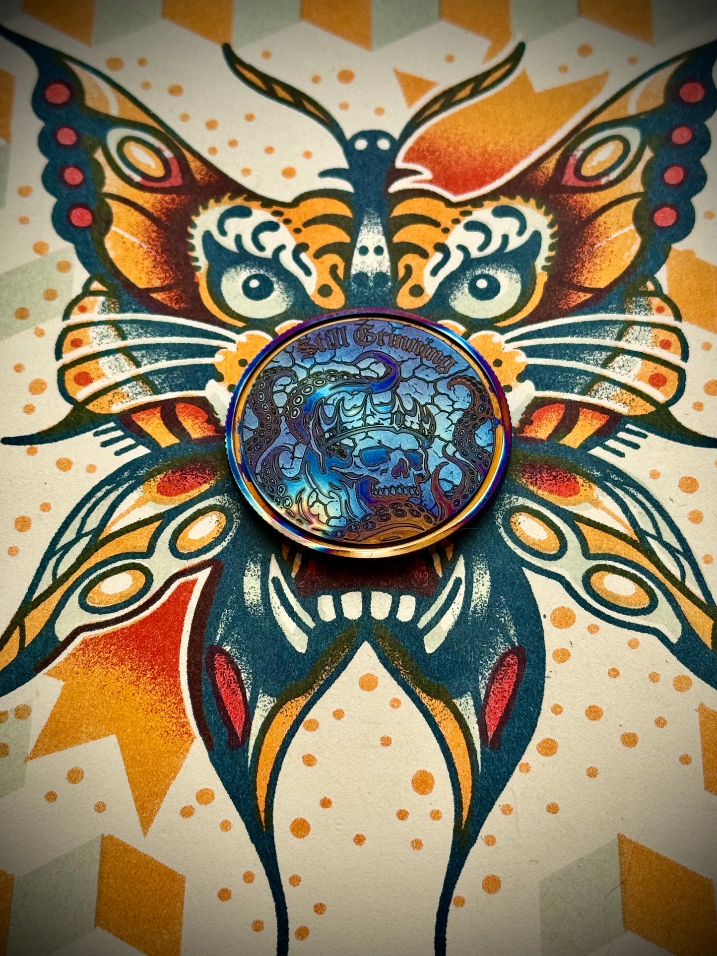 Still Grinning- Titanium