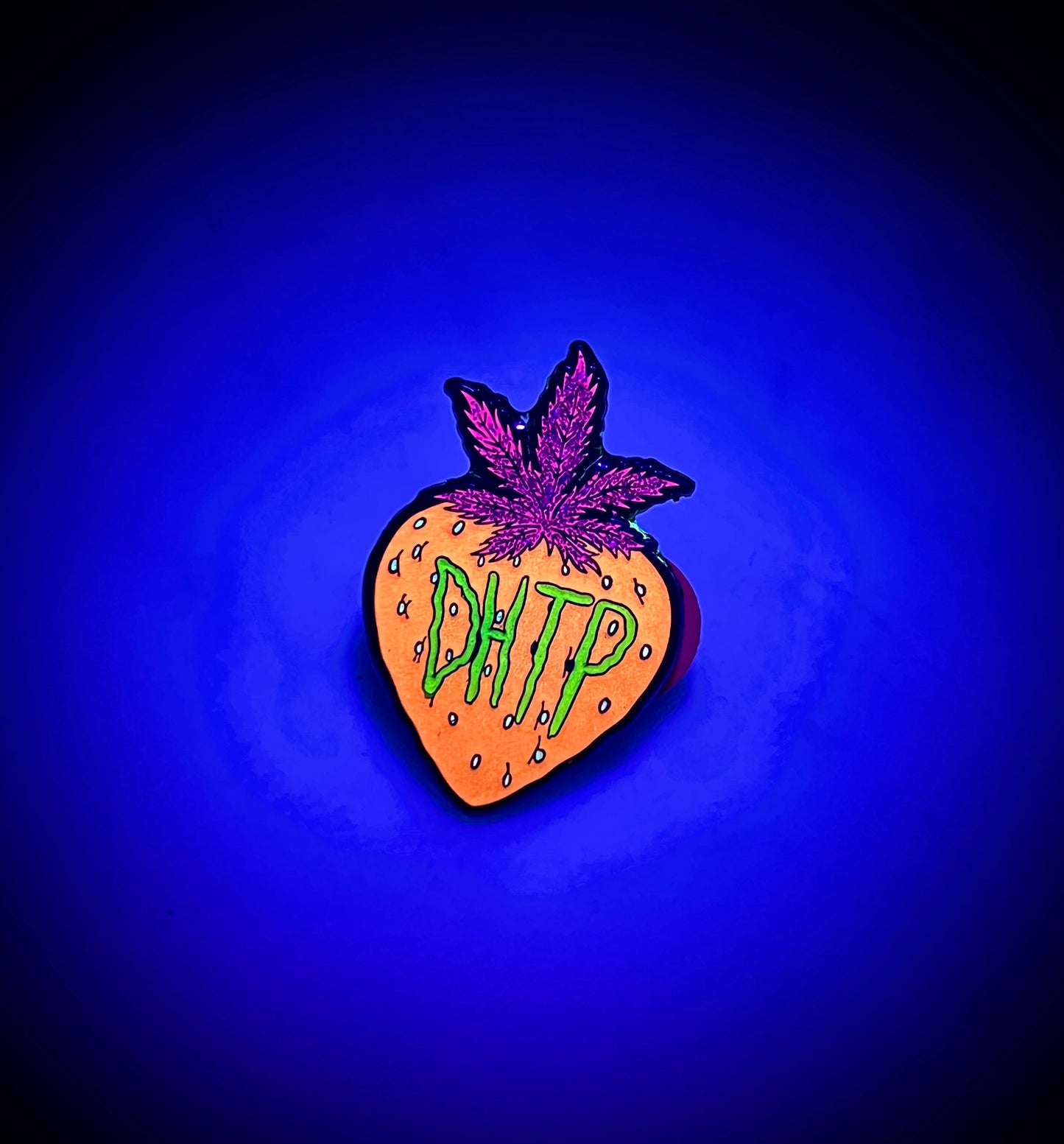 V2 Purp Strawberry pin